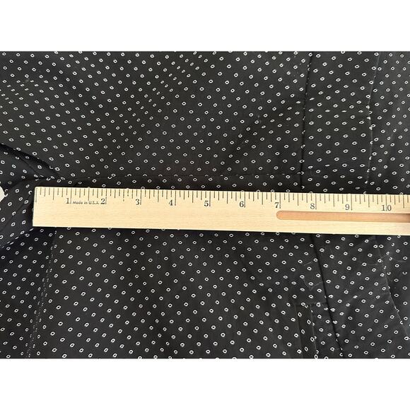 Chicos Pants Womens Size 0R or 4 (28x26) Black White Polka Dot Ankle Crop - Picture 8 of 9